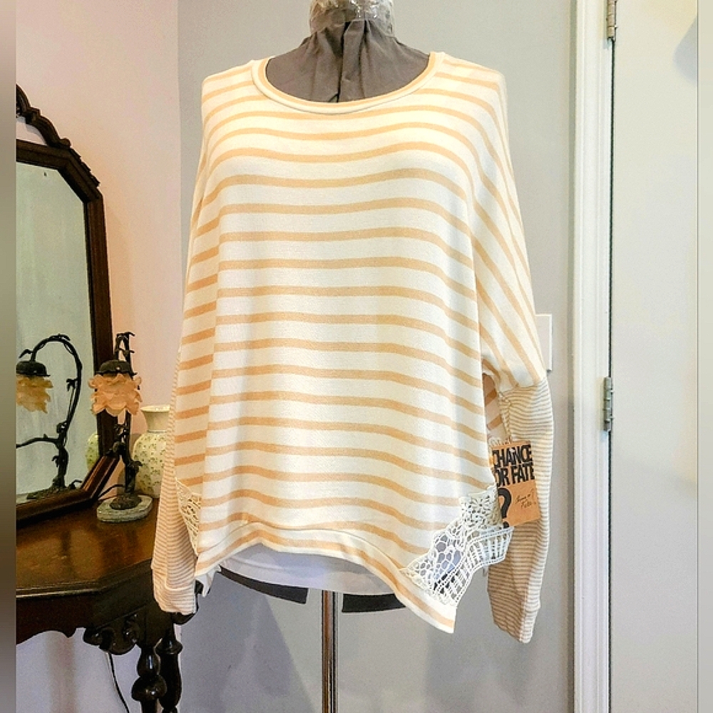 NWT XL Crocheted Hip Sweater - Picture 7 of 11
